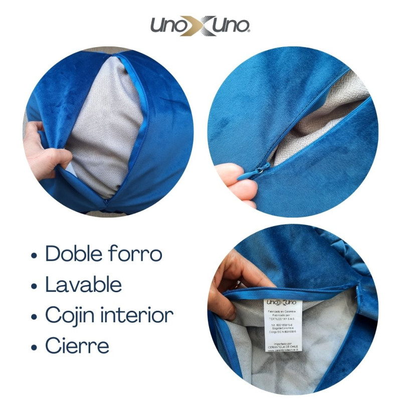 COJIN TEDDY  GRIS PERLA